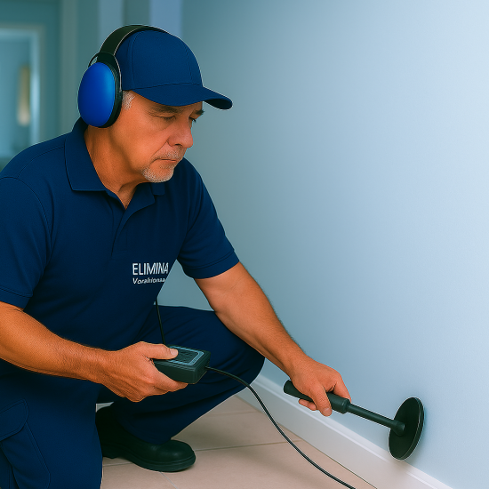 tecnico-cacando-vazamento-na-parede-com-equipamento